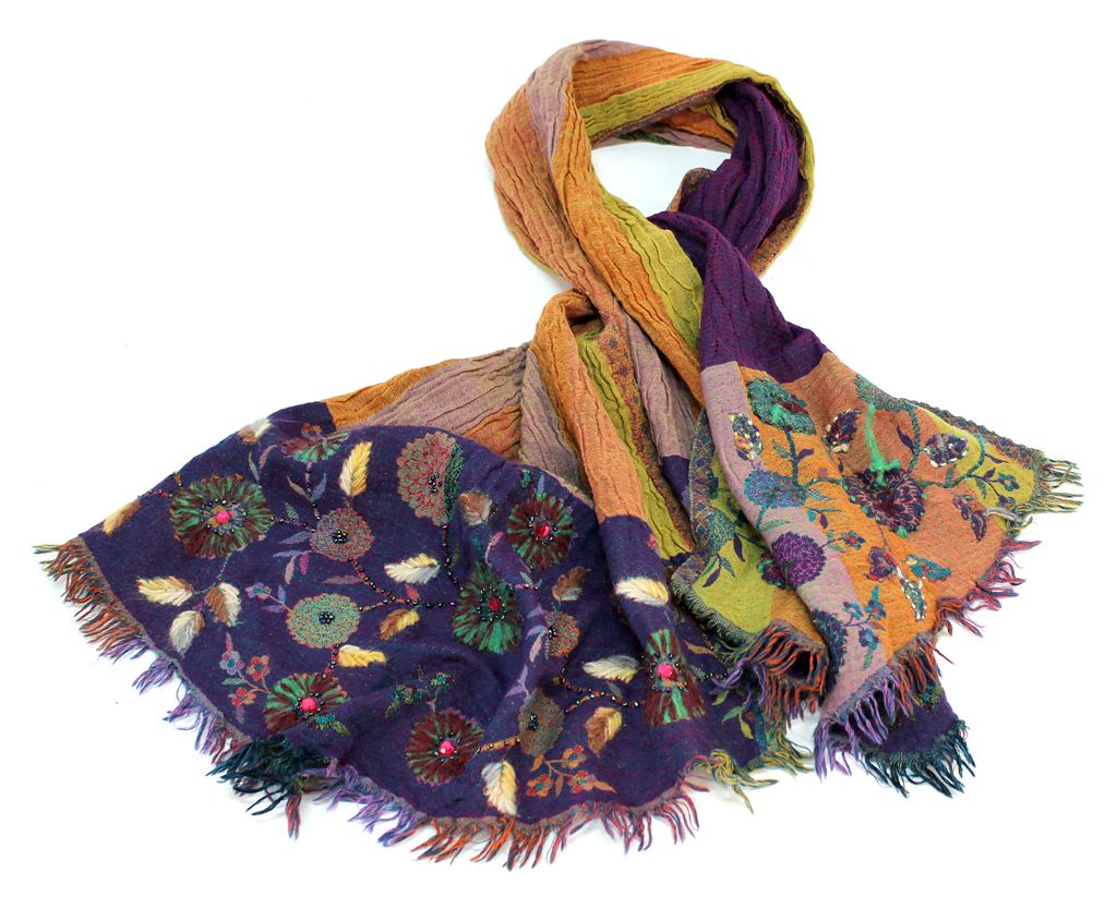 Wholesaler and Supplier of Stylish Shawls, Indian Wool Scarves, Fancy Wool Scarves, Ethnic Wool, Designer Wool Shawls,